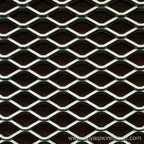 Silver Galvanized Expanded Metal Mesh For Bbq Grill